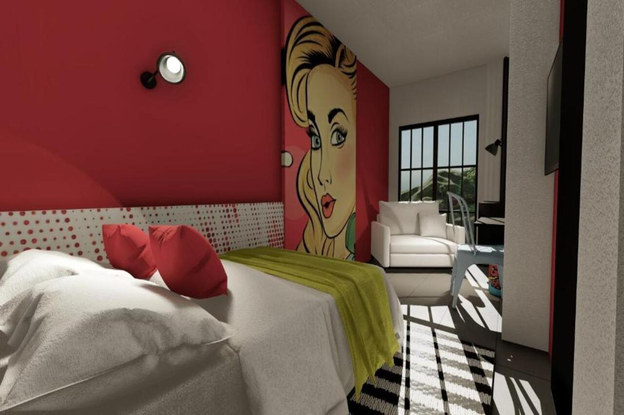 فندق Casual Pop Art بينايدورم المظهر الخارجي الصورة